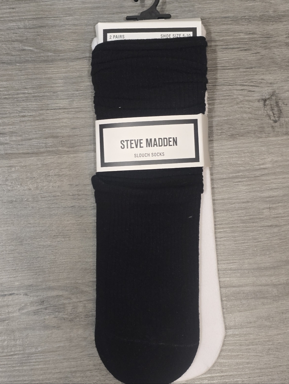 Steve Madden 2-PR Ribbed Slouch Socks - Picture 10 of 12